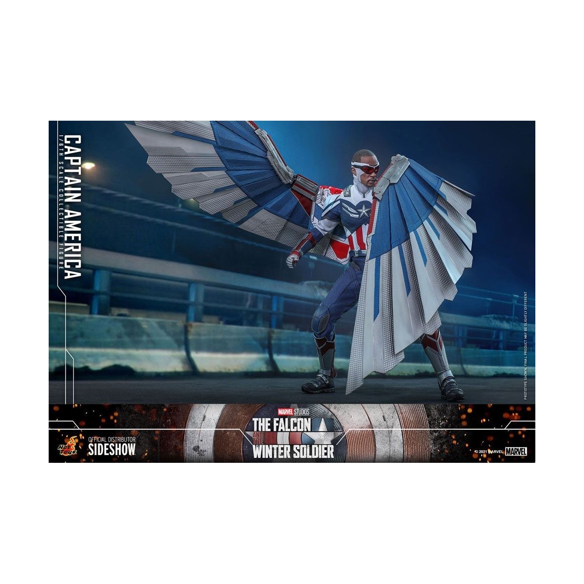 Hot Toys Marvel - Captain America 1/6 - Der Falke und der Wintersoldat