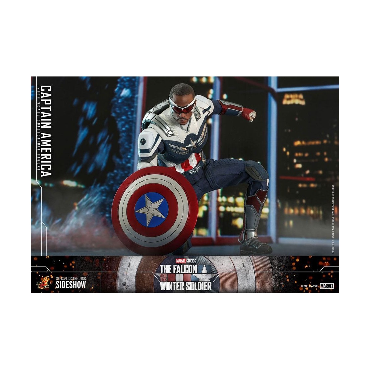 Hot Toys Marvel - Captain America 1/6 - Der Falke und der Wintersoldat
