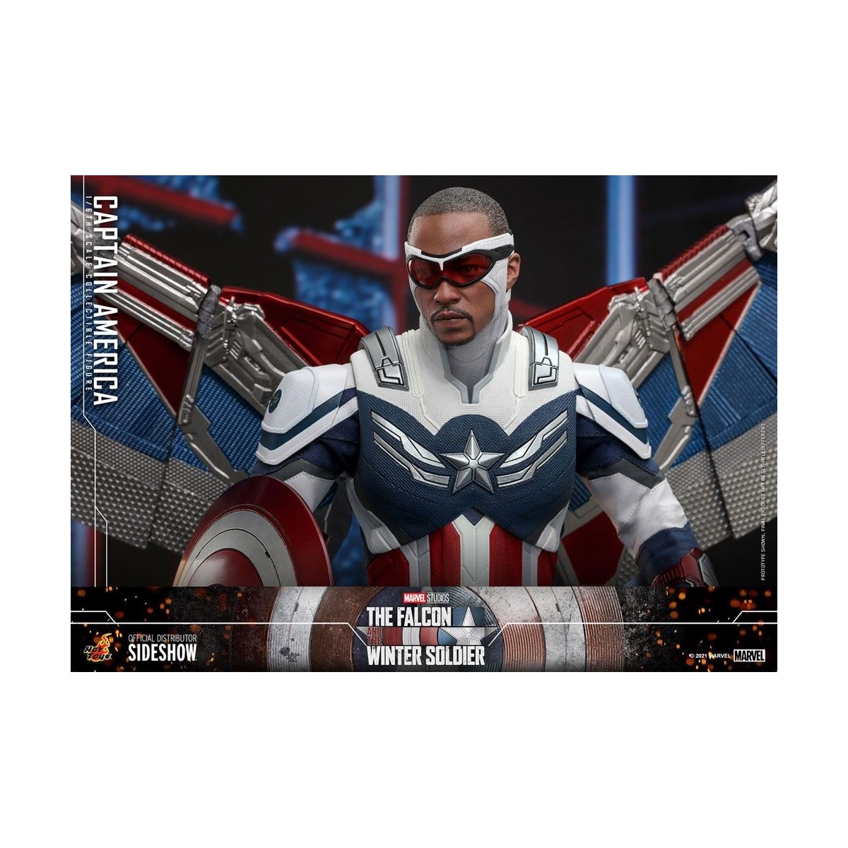Hot Toys Marvel - Captain America 1/6 - Der Falke und der Wintersoldat