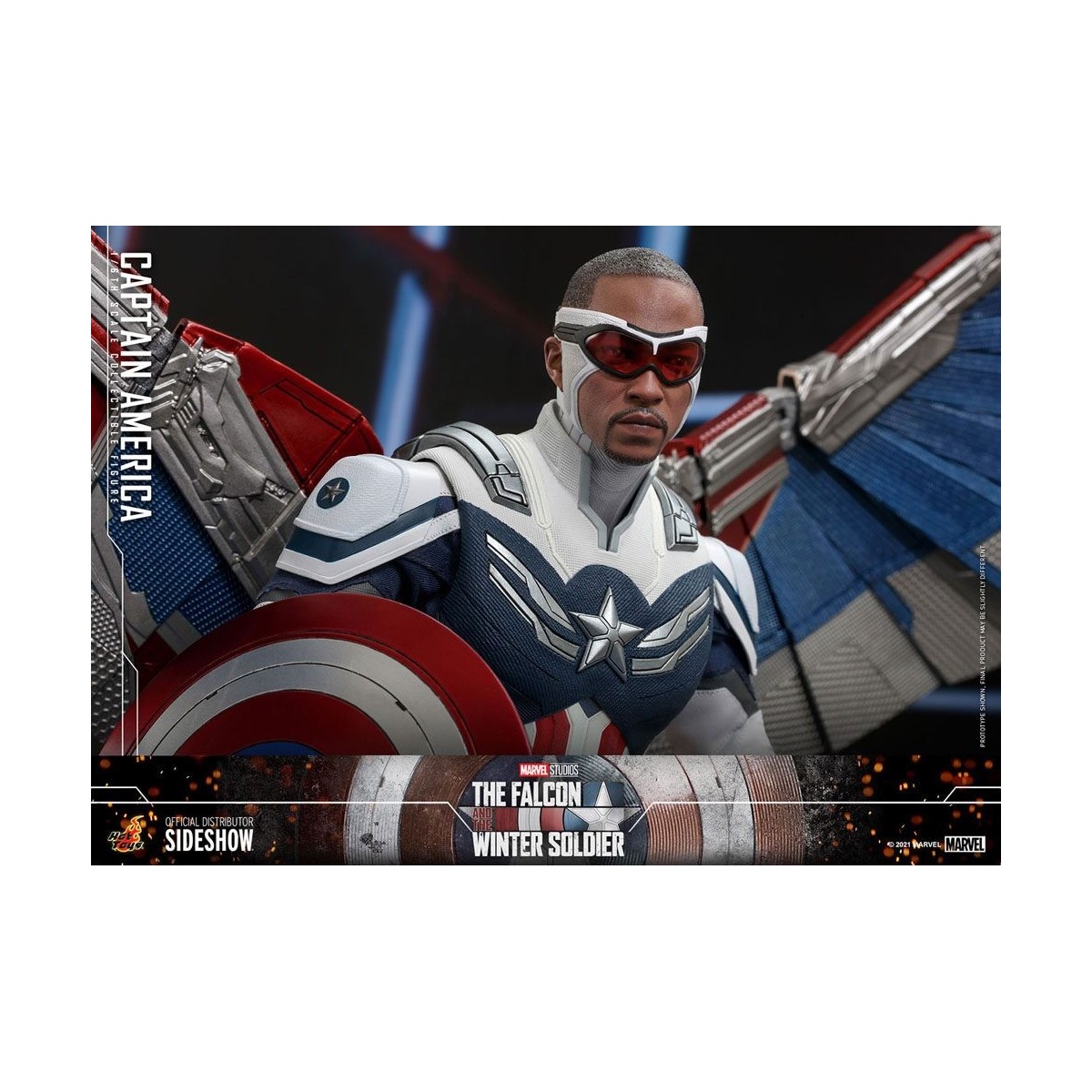 Hot Toys Marvel - Captain America 1/6 - Der Falke und der Wintersoldat