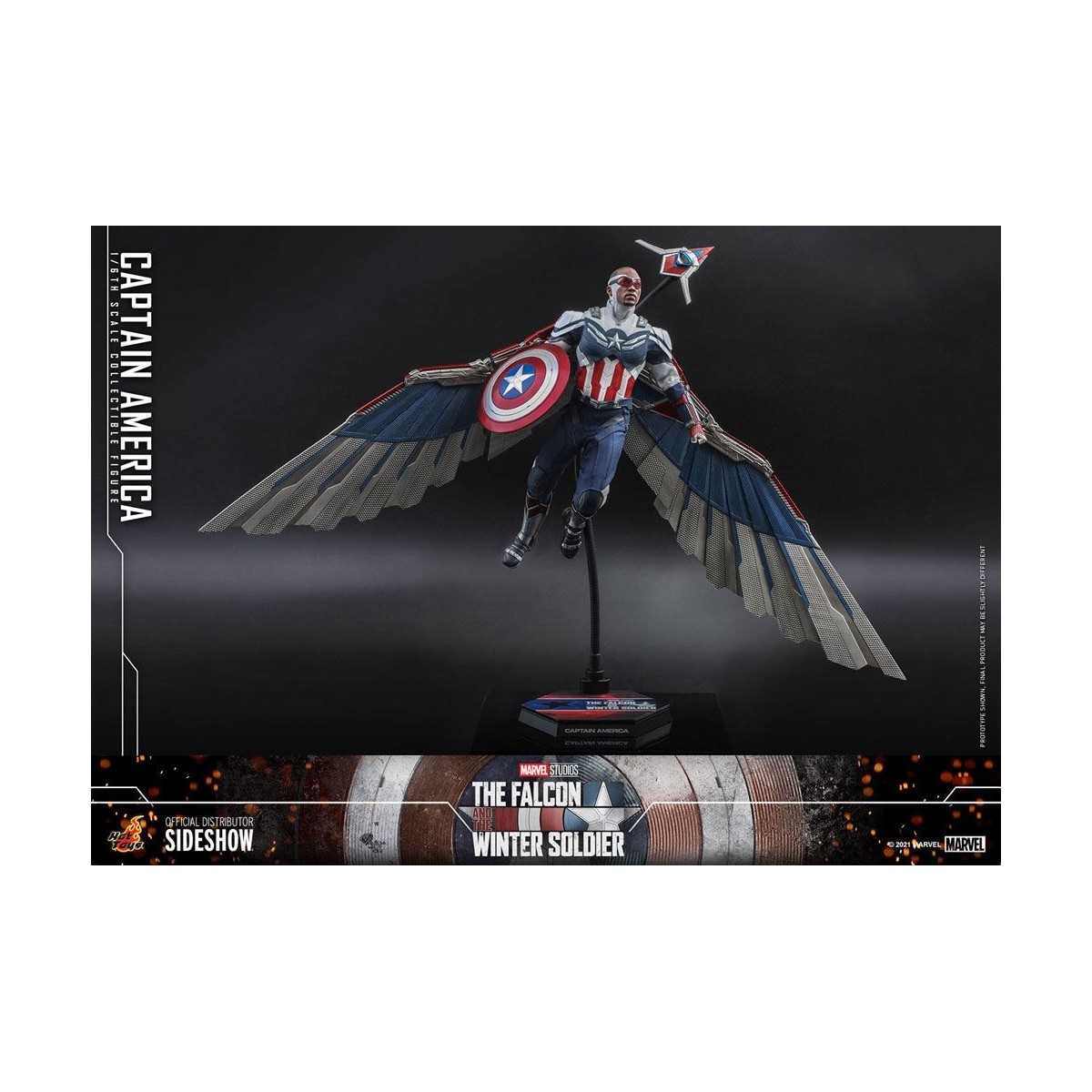 Hot Toys Marvel - Captain America 1/6 - Der Falke und der Wintersoldat