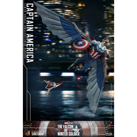 Hot Toys Marvel - Captain America 1/6 - Der Falke und der Wintersoldat