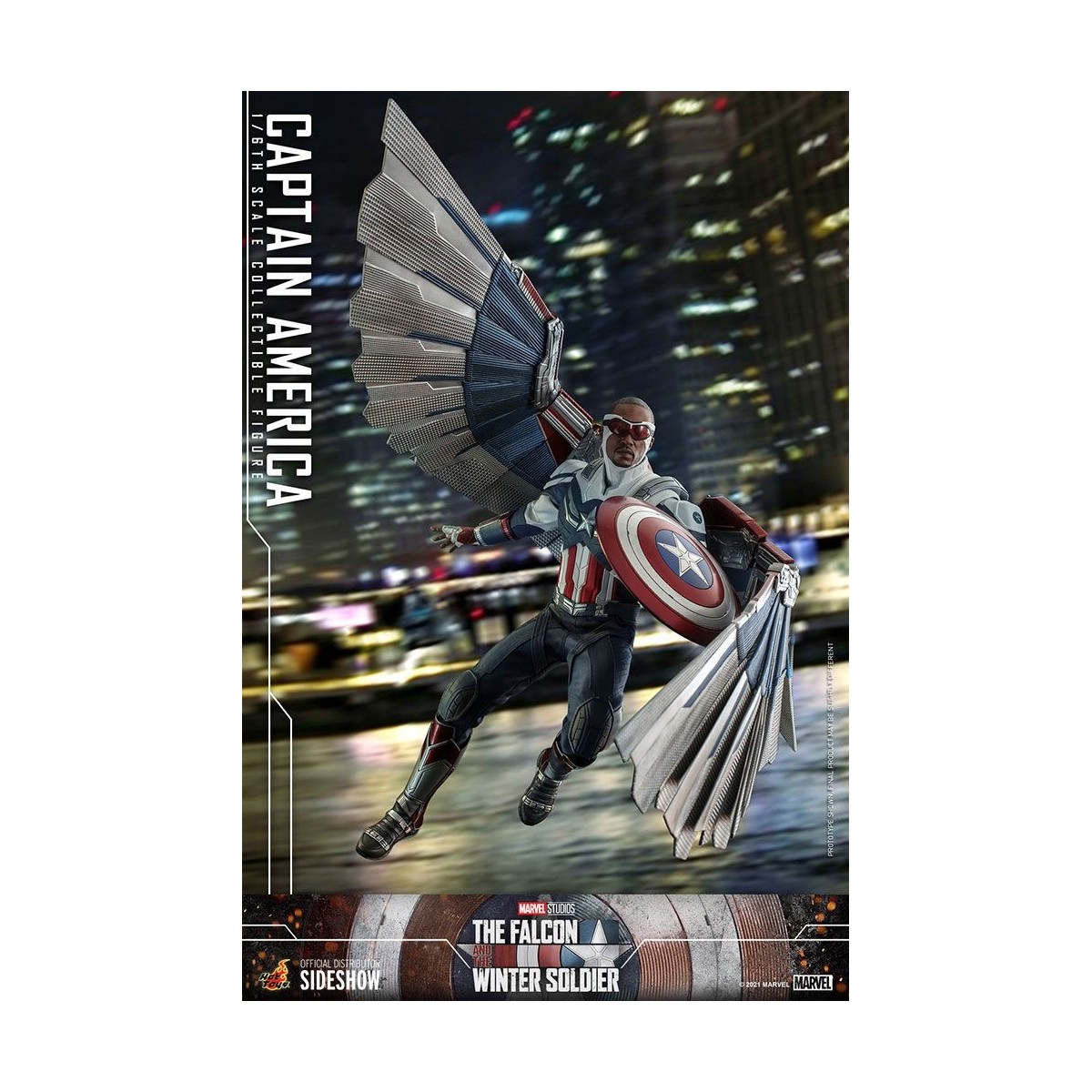 Hot Toys Marvel - Captain America 1/6 - Der Falke und der Wintersoldat