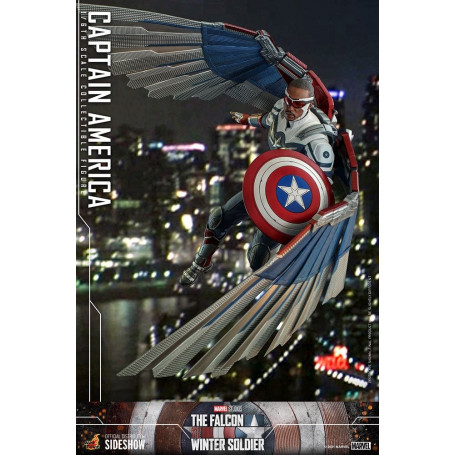 Hot Toys Marvel - Captain America 1/6 - Der Falke und der Wintersoldat