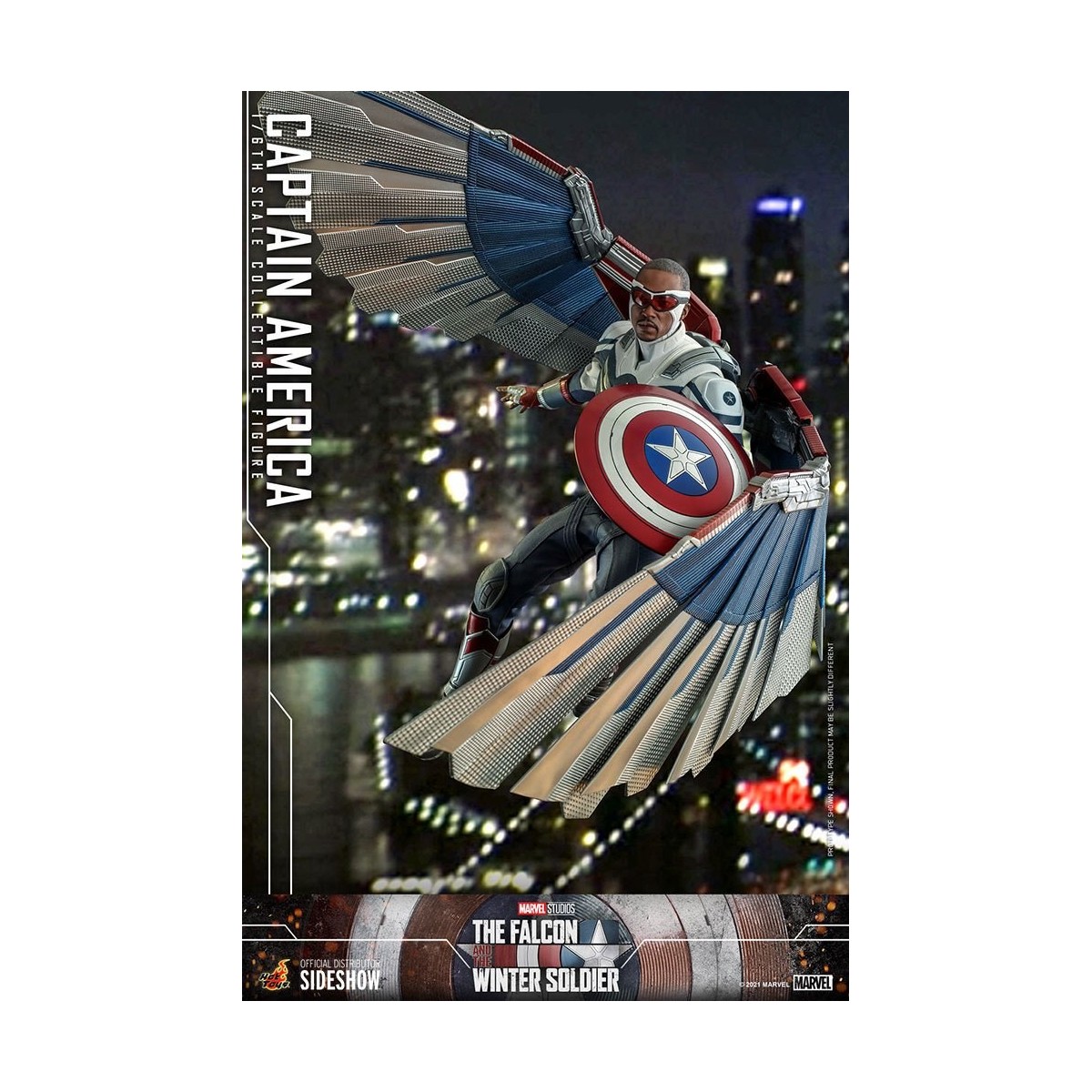 Hot Toys Marvel - Captain America 1/6 - Der Falke und der Wintersoldat