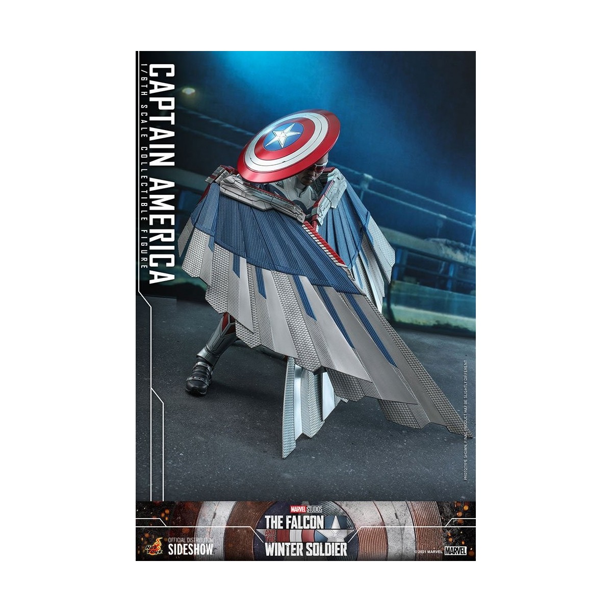 Hot Toys Marvel - Captain America 1/6 - Der Falke und der Wintersoldat