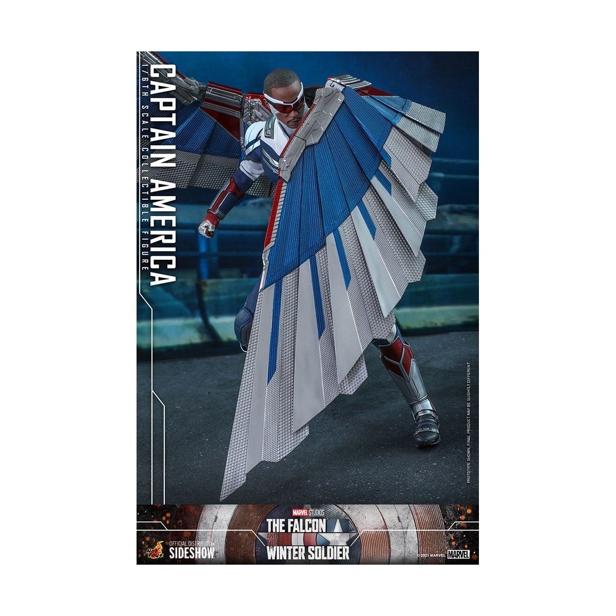 Hot Toys Marvel - Captain America 1/6 - Der Falke und der Wintersoldat