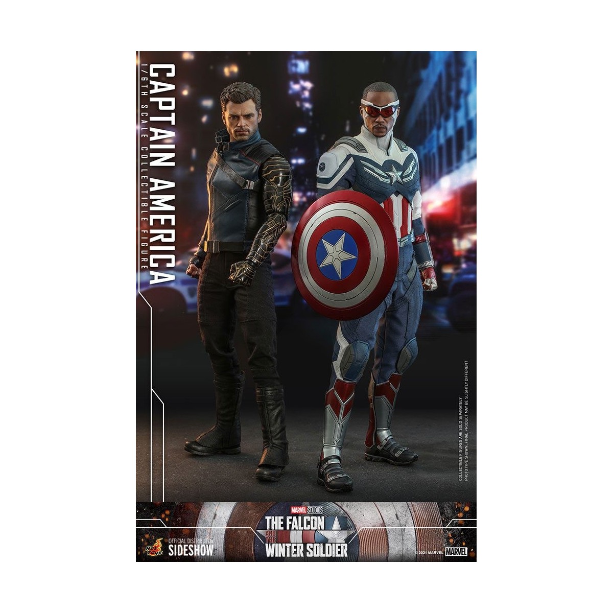 Hot Toys Marvel - Captain America 1/6 - Der Falke und der Wintersoldat