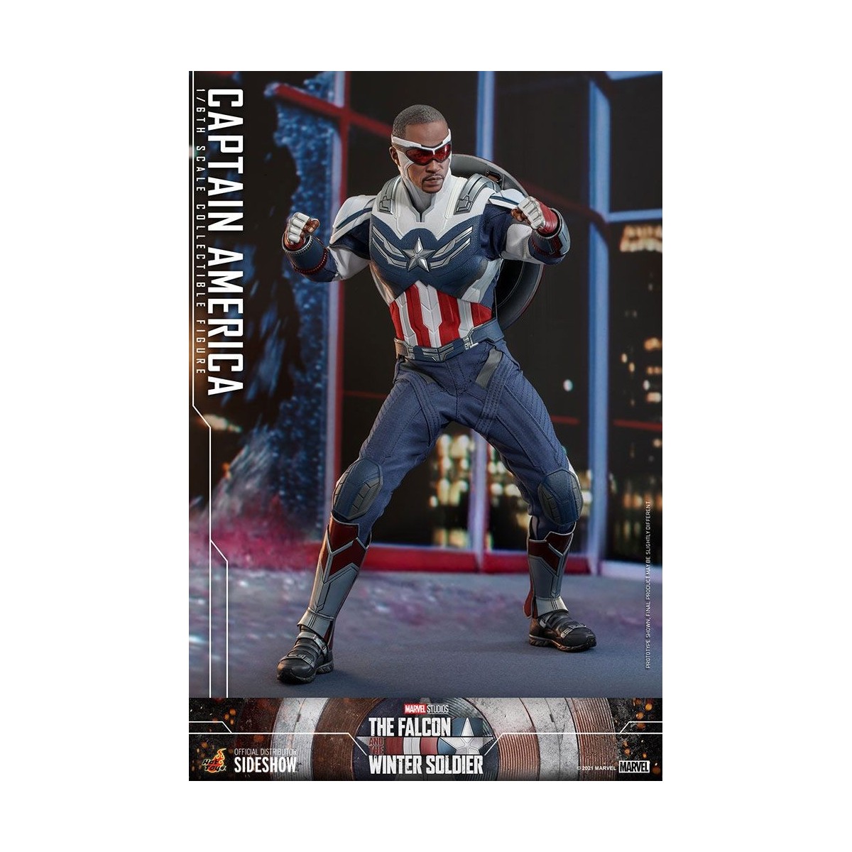 Hot Toys Marvel - Captain America 1/6 - Der Falke und der Wintersoldat