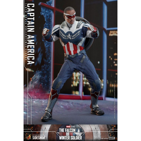 Hot Toys Marvel - Captain America 1/6 - Der Falke und der Wintersoldat