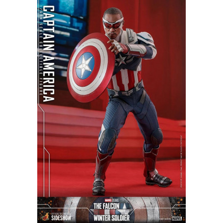 Hot Toys Marvel - Captain America 1/6 - Der Falke und der Wintersoldat