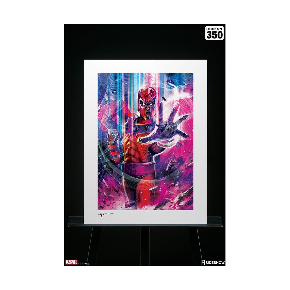 Marvel Druck - Kunstdruck Magneto - 46 x 61 cm - ungerahmt