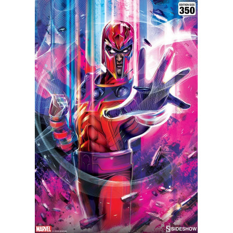 Marvel Druck - Kunstdruck Magneto - 46 x 61 cm - ungerahmt