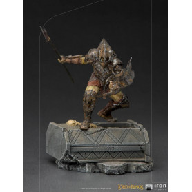 IRON STUDIOS - Gepanzerter Ork BDS Art Scale 1/10 - Herr der Ringe