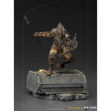 IRON STUDIOS - Gepanzerter Ork BDS Art Scale 1/10 - Herr der Ringe