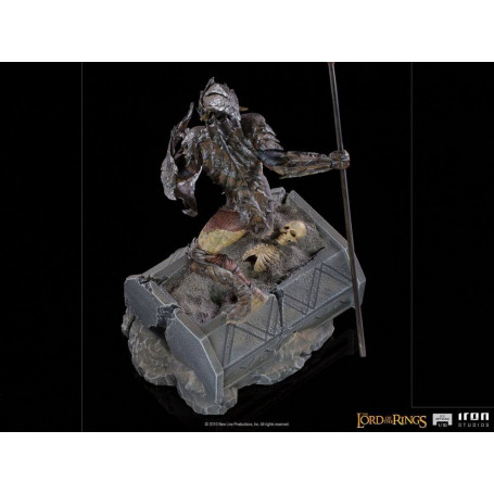 IRON STUDIOS - Gepanzerter Ork BDS Art Scale 1/10 - Herr der Ringe