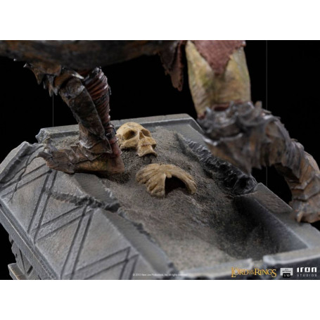 IRON STUDIOS - Gepanzerter Ork BDS Art Scale 1/10 - Herr der Ringe