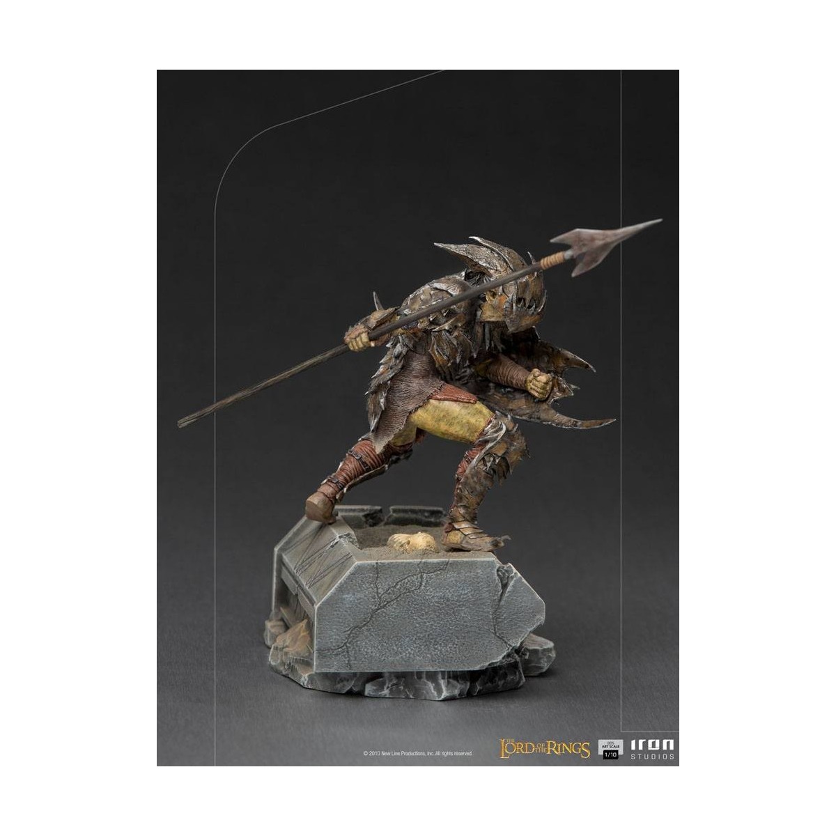 IRON STUDIOS - Gepanzerter Ork BDS Art Scale 1/10 - Herr der Ringe