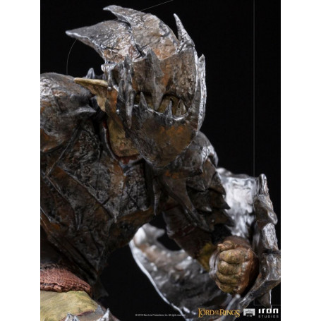 IRON STUDIOS - Gepanzerter Ork BDS Art Scale 1/10 - Herr der Ringe