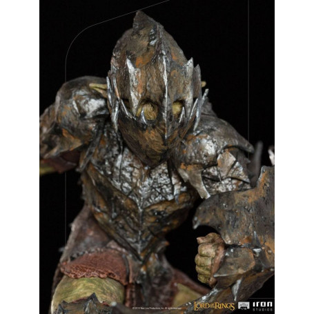 IRON STUDIOS - Gepanzerter Ork BDS Art Scale 1/10 - Herr der Ringe