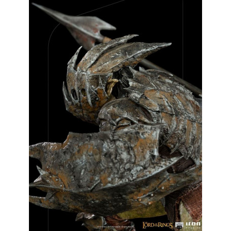 IRON STUDIOS - Gepanzerter Ork BDS Art Scale 1/10 - Herr der Ringe