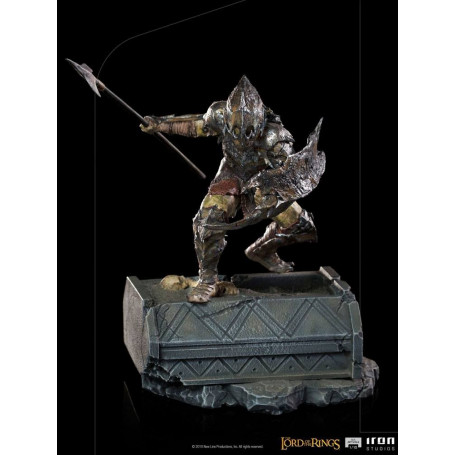 IRON STUDIOS - Gepanzerter Ork BDS Art Scale 1/10 - Herr der Ringe