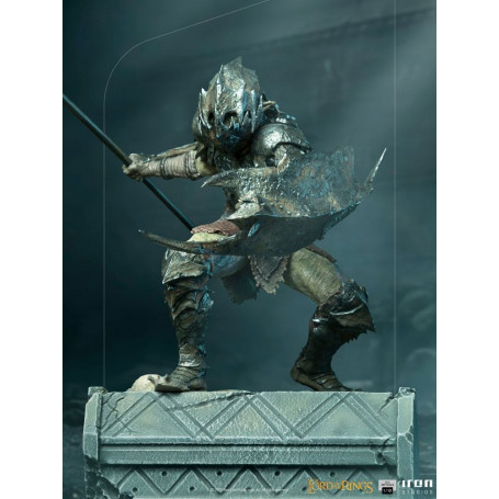 IRON STUDIOS - Gepanzerter Ork BDS Art Scale 1/10 - Herr der Ringe