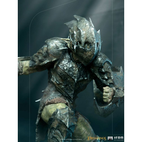 IRON STUDIOS - Gepanzerter Ork BDS Art Scale 1/10 - Herr der Ringe
