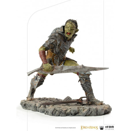 IRON STUDIOS - Schwertkämpfer Orc BDS Art Scale 1/10 - Herr der Ringe