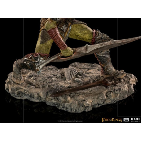 IRON STUDIOS - Schwertkämpfer Orc BDS Art Scale 1/10 - Herr der Ringe