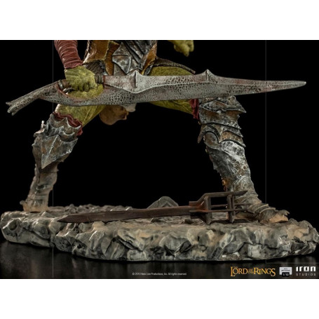 IRON STUDIOS - Schwertkämpfer Orc BDS Art Scale 1/10 - Herr der Ringe