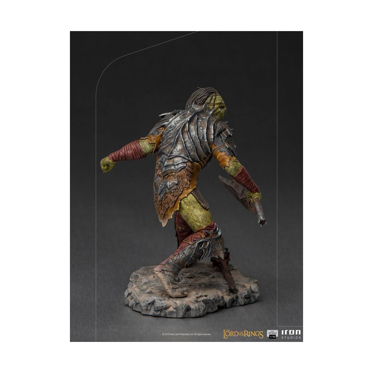 IRON STUDIOS - Schwertkämpfer Orc BDS Art Scale 1/10 - Herr der Ringe