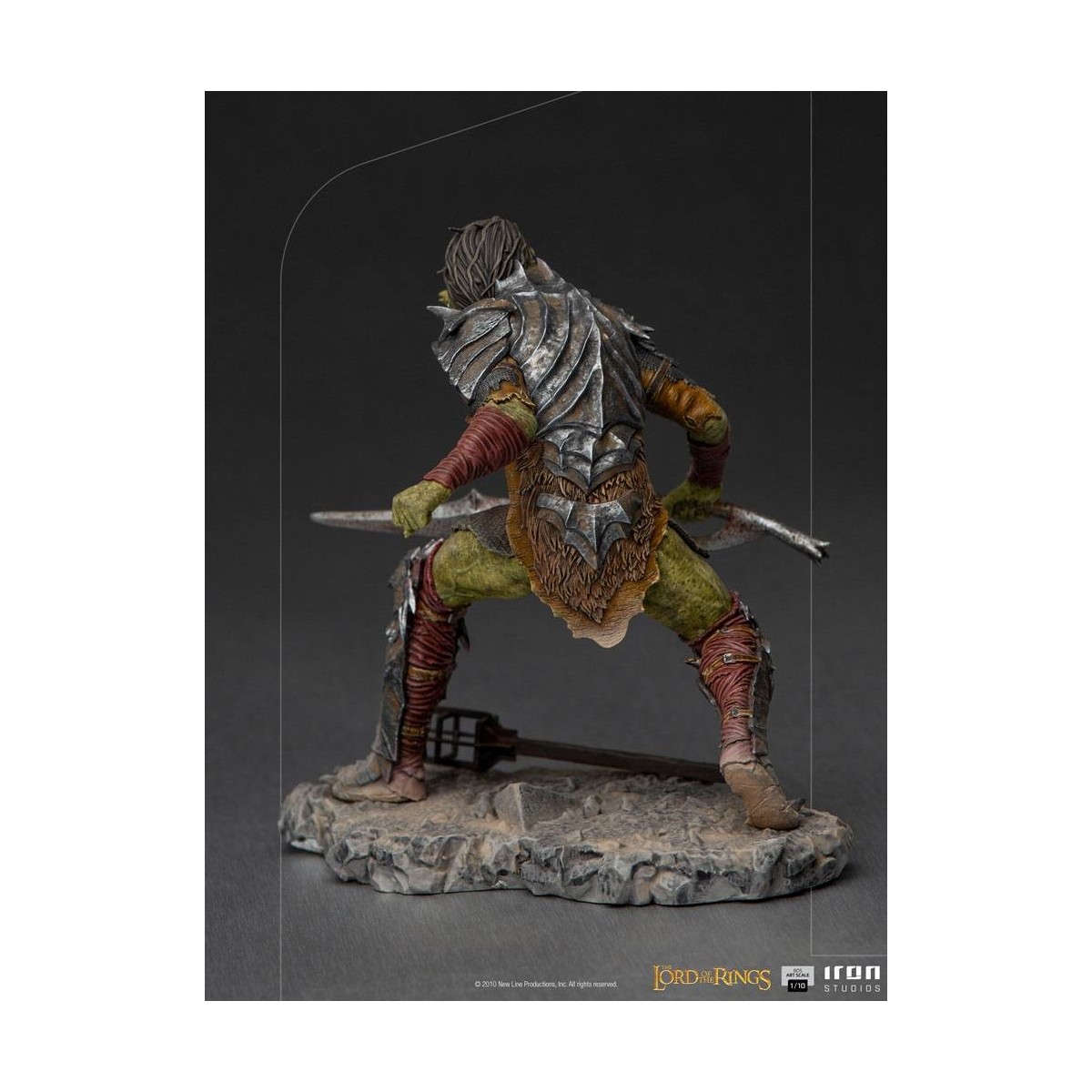 IRON STUDIOS - Schwertkämpfer Orc BDS Art Scale 1/10 - Herr der Ringe