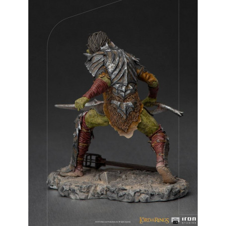 IRON STUDIOS - Schwertkämpfer Orc BDS Art Scale 1/10 - Herr der Ringe