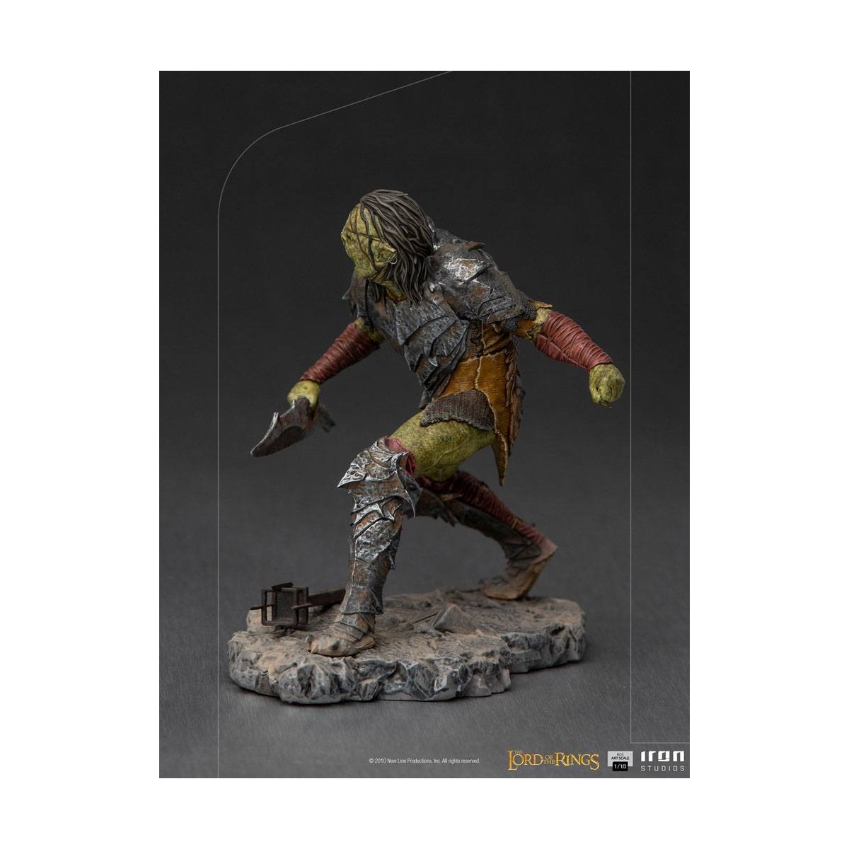 IRON STUDIOS - Schwertkämpfer Orc BDS Art Scale 1/10 - Herr der Ringe