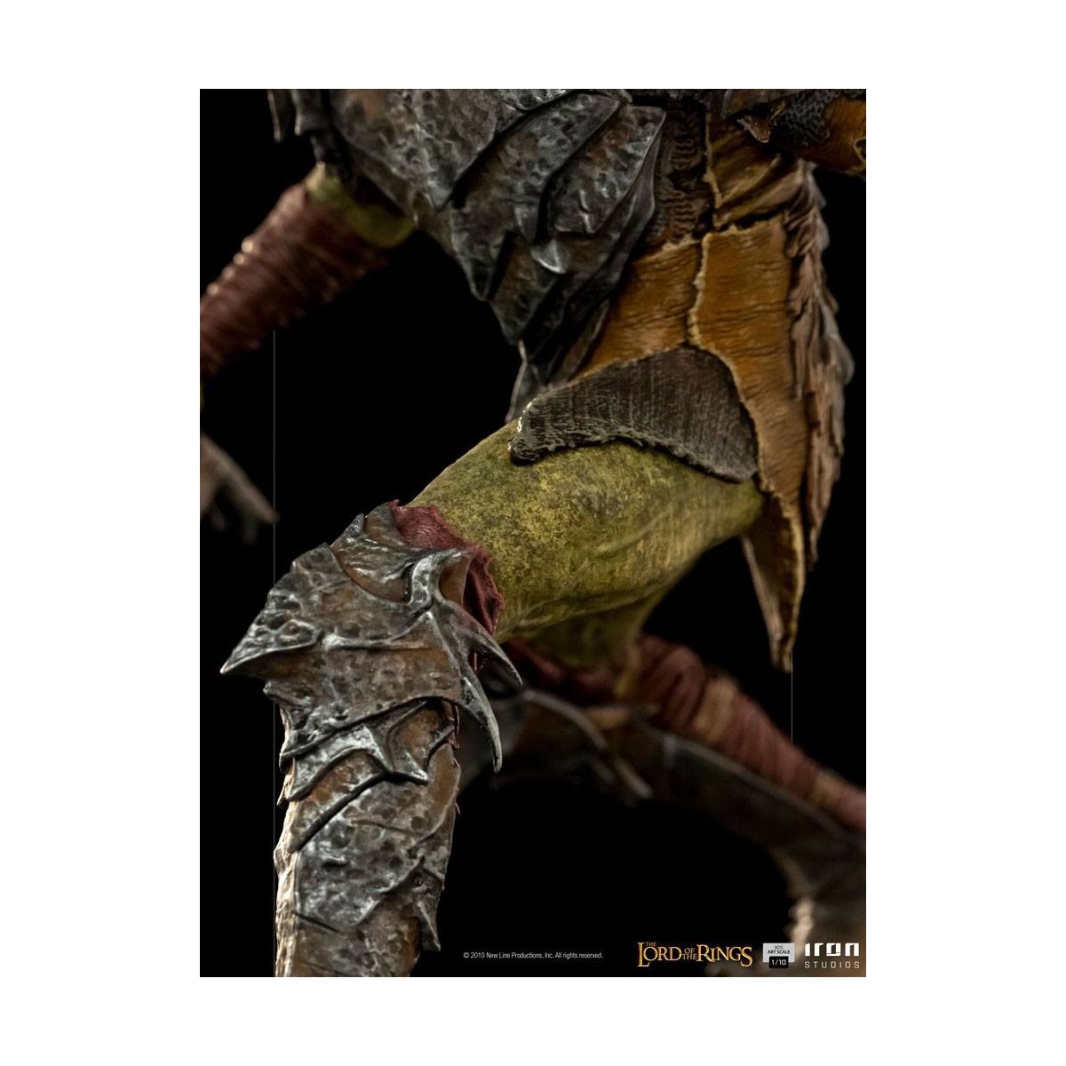 IRON STUDIOS - Schwertkämpfer Orc BDS Art Scale 1/10 - Herr der Ringe
