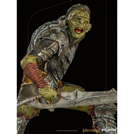 IRON STUDIOS - Schwertkämpfer Orc BDS Art Scale 1/10 - Herr der Ringe