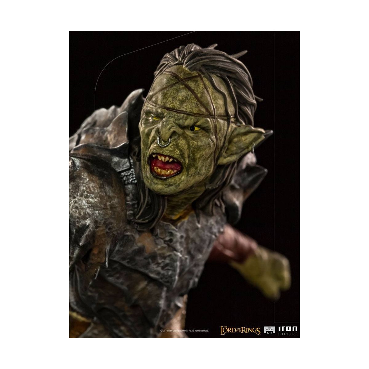 IRON STUDIOS - Schwertkämpfer Orc BDS Art Scale 1/10 - Herr der Ringe
