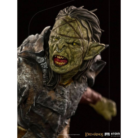 IRON STUDIOS - Schwertkämpfer Orc BDS Art Scale 1/10 - Herr der Ringe