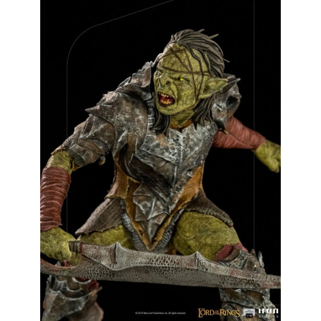 IRON STUDIOS - Schwertkämpfer Orc BDS Art Scale 1/10 - Herr der Ringe