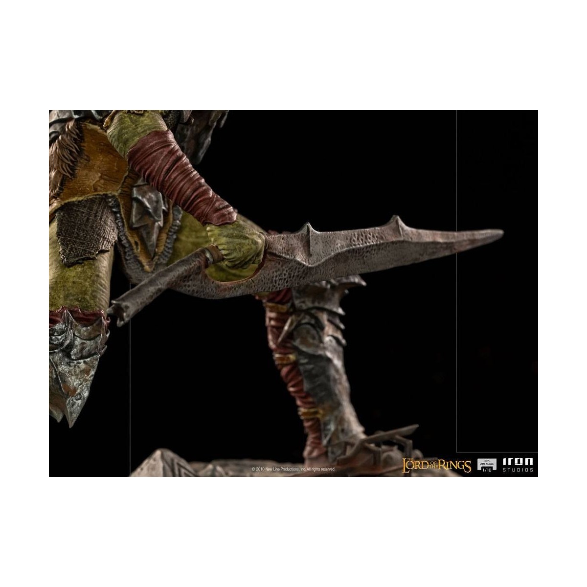 IRON STUDIOS - Schwertkämpfer Orc BDS Art Scale 1/10 - Herr der Ringe