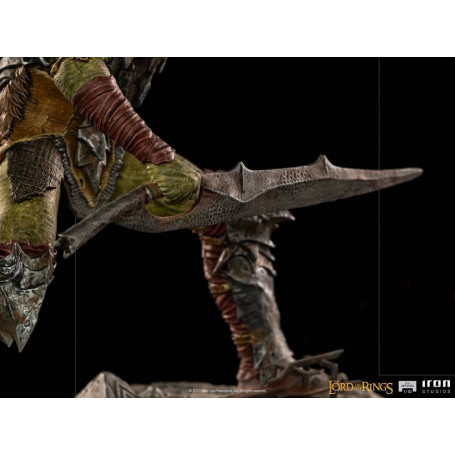 IRON STUDIOS - Schwertkämpfer Orc BDS Art Scale 1/10 - Herr der Ringe