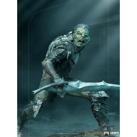 IRON STUDIOS - Schwertkämpfer Orc BDS Art Scale 1/10 - Herr der Ringe