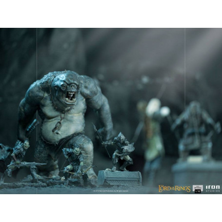 IRON STUDIOS - Schwertkämpfer Orc BDS Art Scale 1/10 - Herr der Ringe
