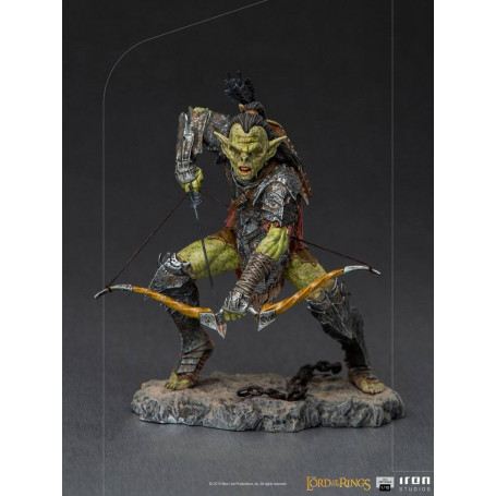 IRON STUDIOS - Bogenschütze Orc BDS Art Scale 1/10 - Herr der Ringe