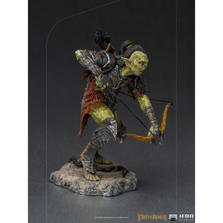 IRON STUDIOS - Bogenschütze Orc BDS Art Scale 1/10 - Herr der Ringe