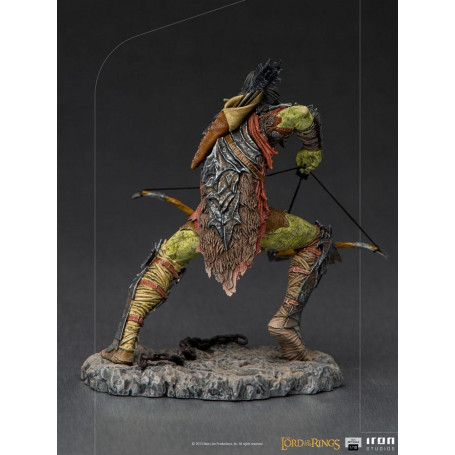 IRON STUDIOS - Bogenschütze Orc BDS Art Scale 1/10 - Herr der Ringe