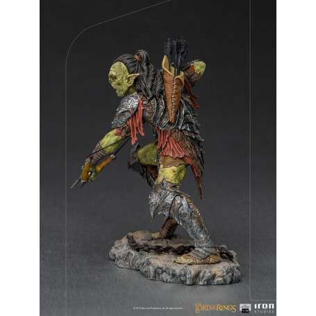 IRON STUDIOS - Bogenschütze Orc BDS Art Scale 1/10 - Herr der Ringe