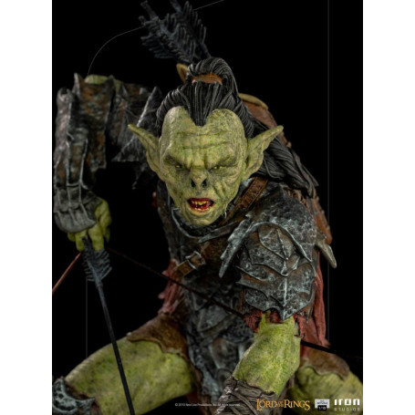 IRON STUDIOS - Bogenschütze Orc BDS Art Scale 1/10 - Herr der Ringe