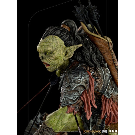 IRON STUDIOS - Bogenschütze Orc BDS Art Scale 1/10 - Herr der Ringe